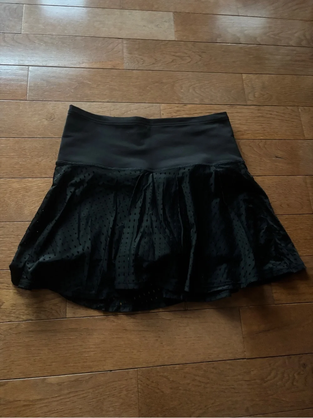 Athleta A Game Skort Black Mesh